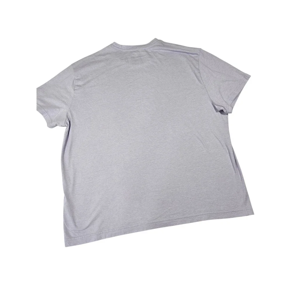 Banana Republic Mens Premium Wash T-Shirt XL Light Purple Lavender Crewneck Tee - Picture 2 of 6